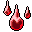 crystallized blood
