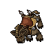Scruffy Hyaena mount